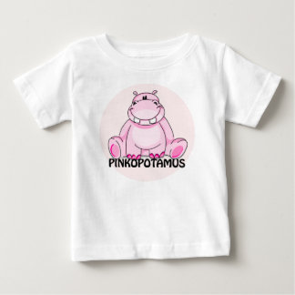 Camiseta Para Bebê pinkopotamus 1