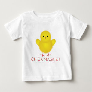 Camiseta Para Bebê Pintinho