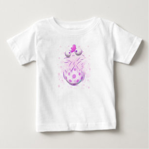 Camiseta Para Bebê Pintinho Adorável