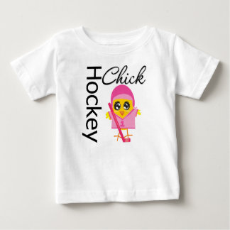 Camiseta Para Bebê Pintinho de hóquei