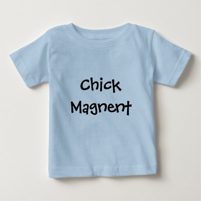 Camiseta Para Bebê Pintinho Magnent (Frente)