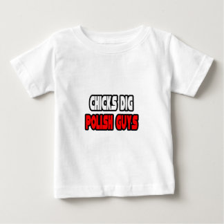 Camiseta Para Bebê Pintinhos Dig Caras Poloneses