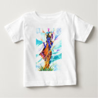 Pintura abstrata Handmade do senhor Krishna