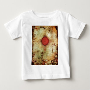 Camiseta Para Bebê Pintura Ad Marginem de Paul Klee