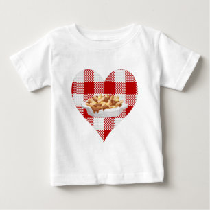 Camiseta Para Bebê pintura amorosa