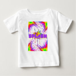 Camiseta Para Bebê pintura de abertura