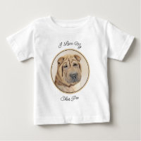 Pintura Shar Pei - Arte Cachorra Original