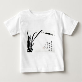 Camiseta Para Bebê Pinturas aquáticas antigas chinesas