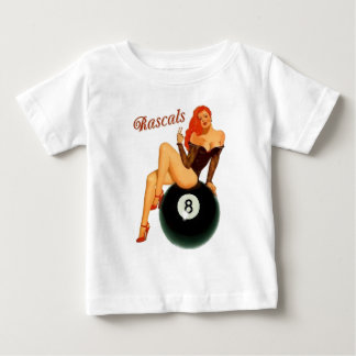 Camiseta Para Bebê Pinup dos patifes