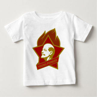 Camiseta Para Bebê Pioneiro dos jovens de Rússia CCCP URSS