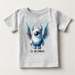 Camiseta Para Bebê Pip - Monstro De Um Olho