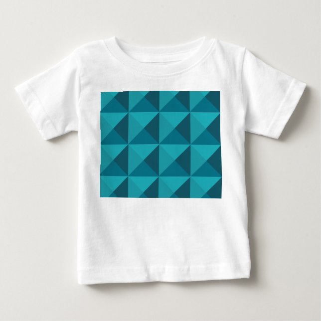 Camiseta Para Bebê Pirâmides do Azure (Frente)