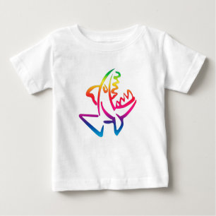 Camiseta Para Bebê Piranha