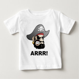 Camiseta Para Bebê Pirata