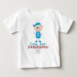 Camiseta Para Bebê Pirata bonito