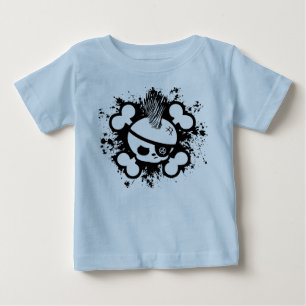 Camiseta Para Bebê Pirata de Punkin