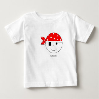 Camiseta Para Bebê Pirata Yo-ho-ho!