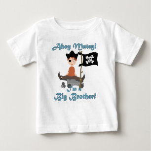 Camiseta Para Bebê Pirate Big Brother