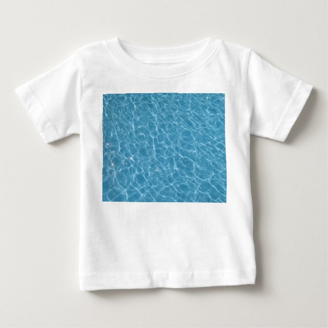 Camiseta Para Bebê Piscina2 Camiseta bebê (Frente)