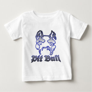 Camiseta Para Bebê Pitbull