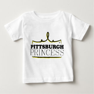 Camiseta Para Bebê Pittsburgh Princesa
