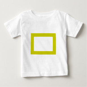 Camiseta Para Bebê Placa 7X5 com Dentro redondo Conors Transp Dourado
