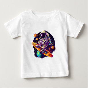 Camiseta Para Bebê Planet Riders