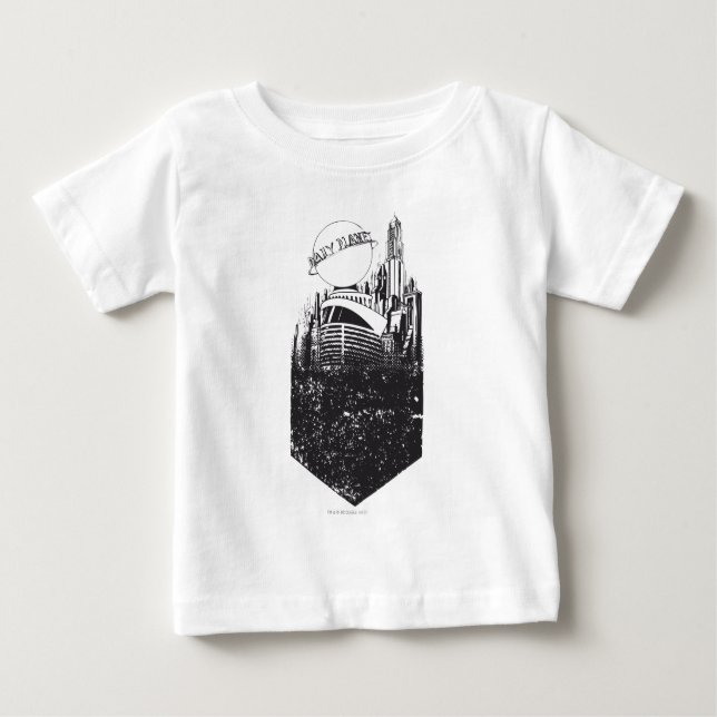 Camiseta Para Bebê Planeta Diário (Frente)