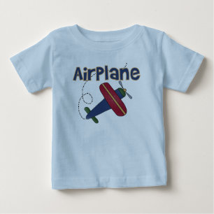 Camiseta Para Bebê Plano do vôo do avião