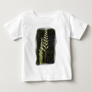 Camiseta Para Bebê Planta Verde