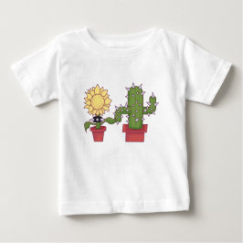 Camiseta Para Bebê Plantações