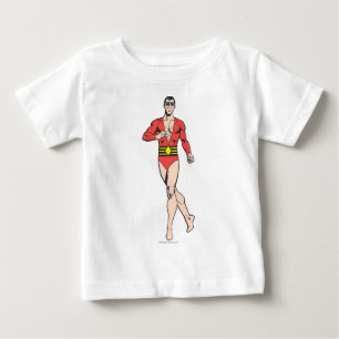 Camiseta Para Bebê Plastic Man Stands