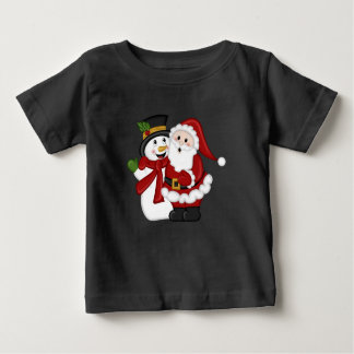 Camiseta Para Bebê Playera Navideña para bebes
