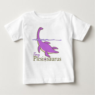 Camiseta Para Bebê Plesiosaurus minúsculo, roxo