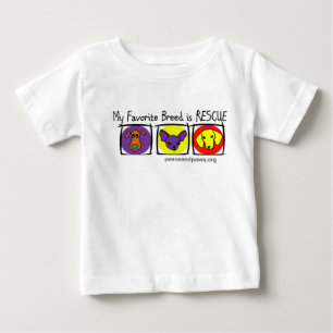 Camiseta Para Bebê PNP caçoa minha raça favorita é salvamento