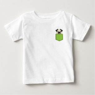Camiseta Para Bebê Pocket Pet Cog