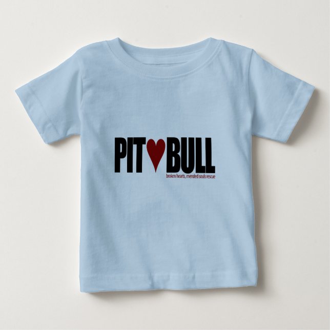 Camiseta Para Bebê Poço (amor) Bull (Frente)