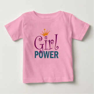 Camiseta Para Bebê Poder da Menina
