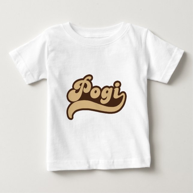 Camiseta Para Bebê Pogi (Frente)