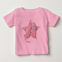 Camiseta Para Bebê Pointes calçados Corpo