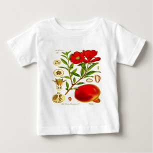 Camiseta Para Bebê Pomegranato