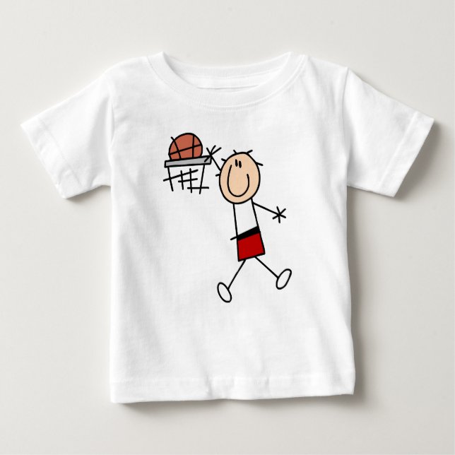 Camiseta Para Bebê Ponta Figura das T-shirts e presentes (Frente)