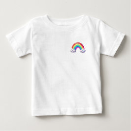 Camiseta Para Bebê Ponte Arco-Íris Para Sonhos