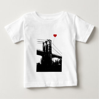 Camiseta Para Bebê Ponte de Brooklyn