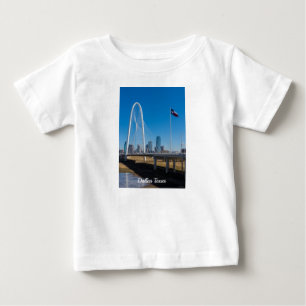 Camiseta Para Bebê Ponte Hill E Bandeira
