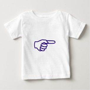 Camiseta Para Bebê Ponteiro