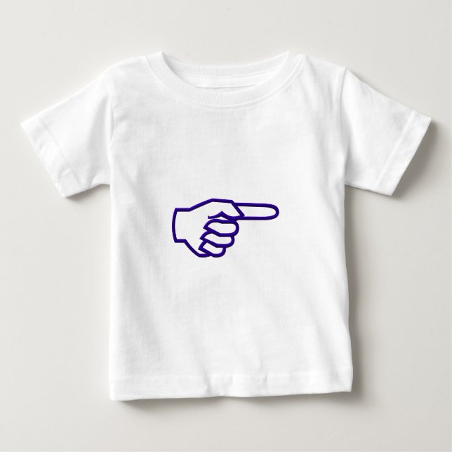 Camiseta Para Bebê Ponteiro (Frente)
