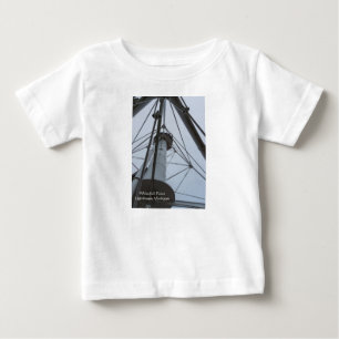 Camiseta Para Bebê Ponto Branco
