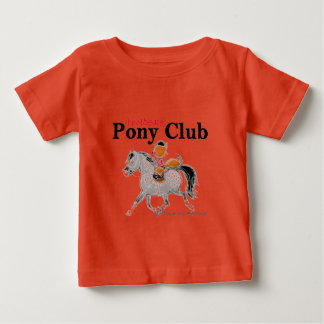 Camiseta Para Bebê Pony Club T cinza.jpg