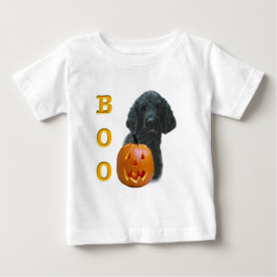Camiseta Para Bebê Poodle (Revestido Preto) Boo